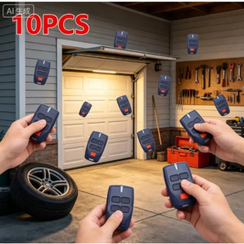 10PCS 433.92MHz Rolling Code Garage Door Remote BFT MITTO2 MITTO4 RCB02 RCB04 KLEIO COOL C2 C4 Universal 2CH Receiver ERREKA DEA