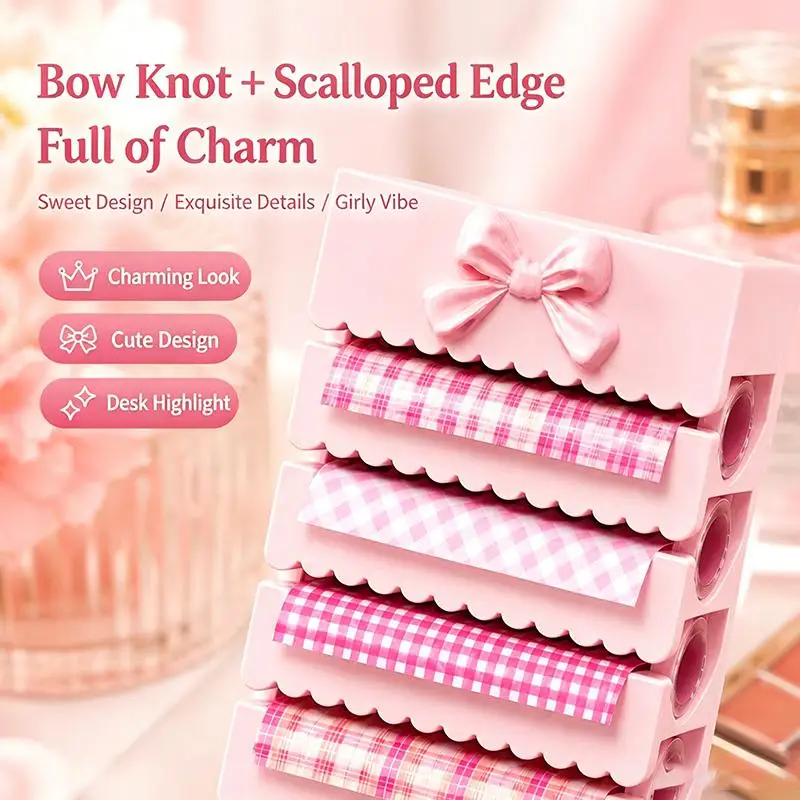 10-Compartment Bow Nail Transfer Paper Storage Box Portable 3D Printing Organizer For Stickers Display Stand Home Salons