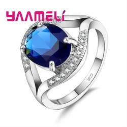 925 Sterling Silver Generous Noble Simple Style Colorful Round Stone Mosaic Cross Geometry Pattern Valentine's Day Love