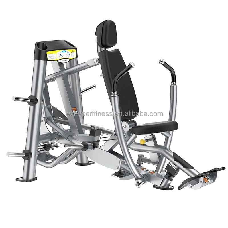 

Longxun Commercial Gym Fitness Equipment Plate Loaded Strength Machine Factory Sales decline Chest Press Metal Material