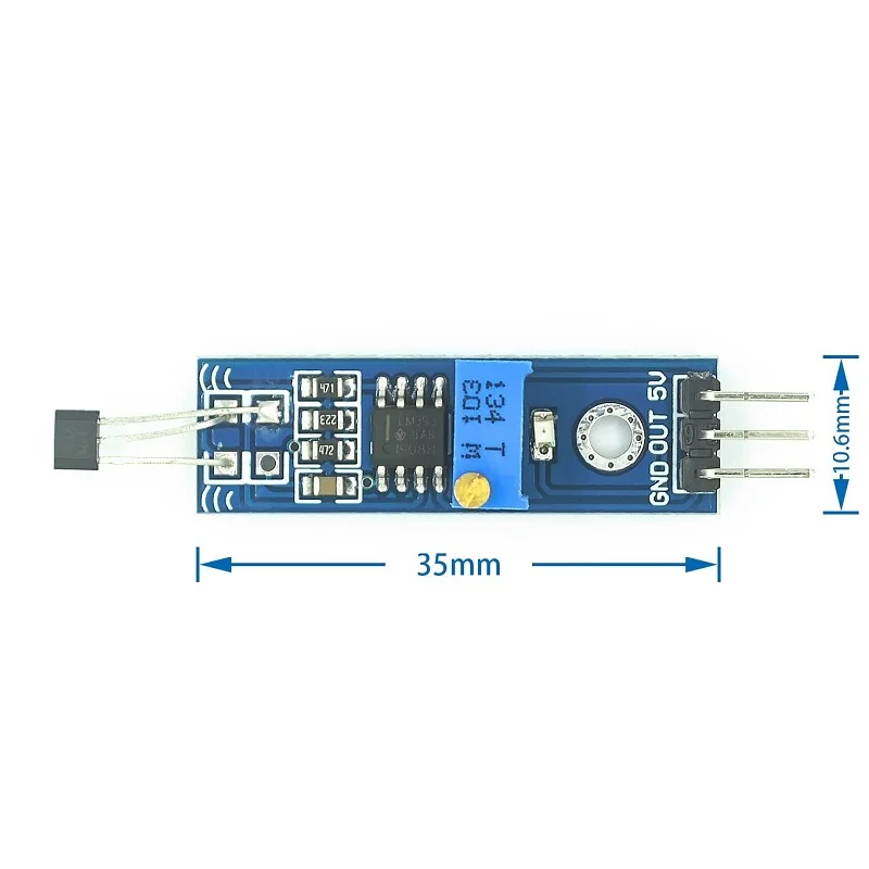 YS-27 Hall Sensor Module 3144 Hall Revolution Count Detects Sensor Switch Module For Arduino