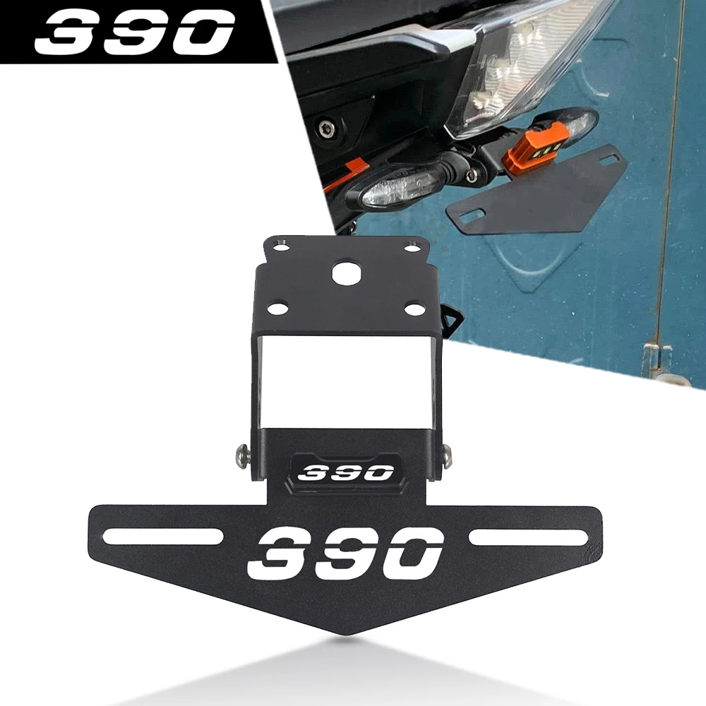 

Duke Rear License Plate Motorcycle LED Light Tail Tidy Holder Fender Eliminator Tail Bracket For DUEK 125 250 390 RC390 Duke390