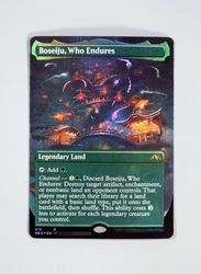 Boseiju TCG 마법 카드 게임을 견디는 사람, 블랙 최고 품질 프록시 게임 카드 수집 보드 게임 트레이딩 카드 프록시