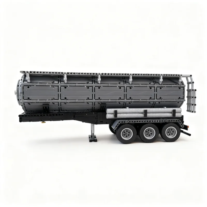 

2203PCS MOC Technology Tipper Silo Trailer Heavy Truck Arocs 1 17 5 Model DIY Assembly Building Blocks Display Birthday Gift Set
