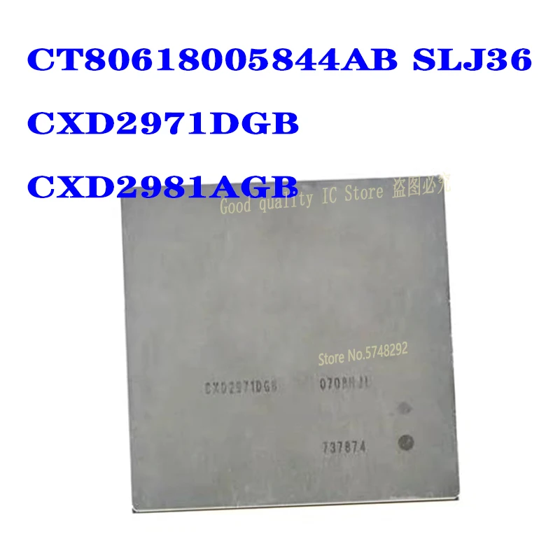 1PCS CT80618005844AB CT80618005844 SLJ36 CXD2971DGB CXD2971  CXD2981AGB CXD2981 BGA  100% new original