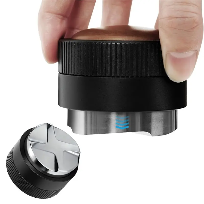 [Annual Specials] Espresso Distribution Tool With 4 Blade Base In 304 Stainless Steel- Gravity Adaptive Design