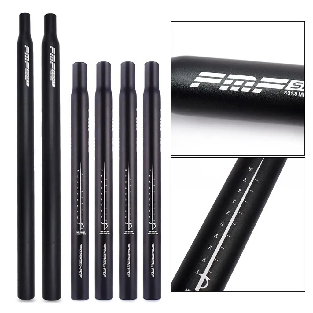 Durable Bike Seat Post Tube Aluminum Extended Cycling Component MTB Accessories for Mountain BMX Folding Electric Bike