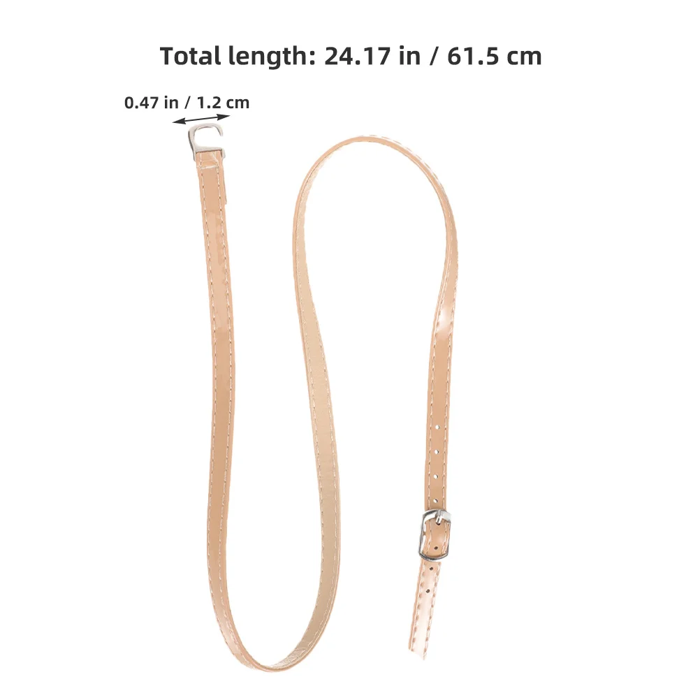 2 أزواج انفصال عالية الكعب الأشرطة المضادة للانزلاق قابل للتعديل أربطة أحذية استبدال الكاحل دعم حزام الملحقات للكعوب فضفاضة