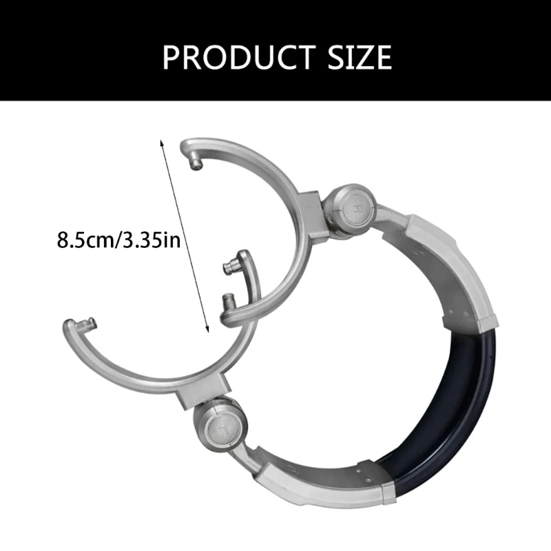 HDJ1000 헤드폰과 호환되는 컴포트 헤드밴드 교체, 인체공학적 7.50cm 직경 헤드밴드 패드 교체