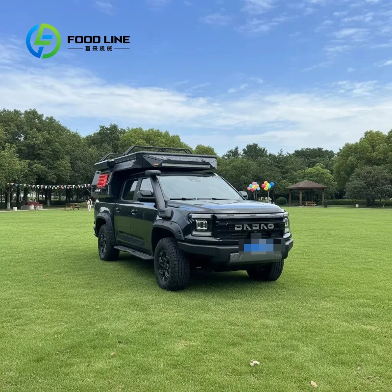 Customized Pickup Truck Topper With Lift System And Side Window For Outdoor Camping And Travel Bulk Purchase Cheap Wholesale