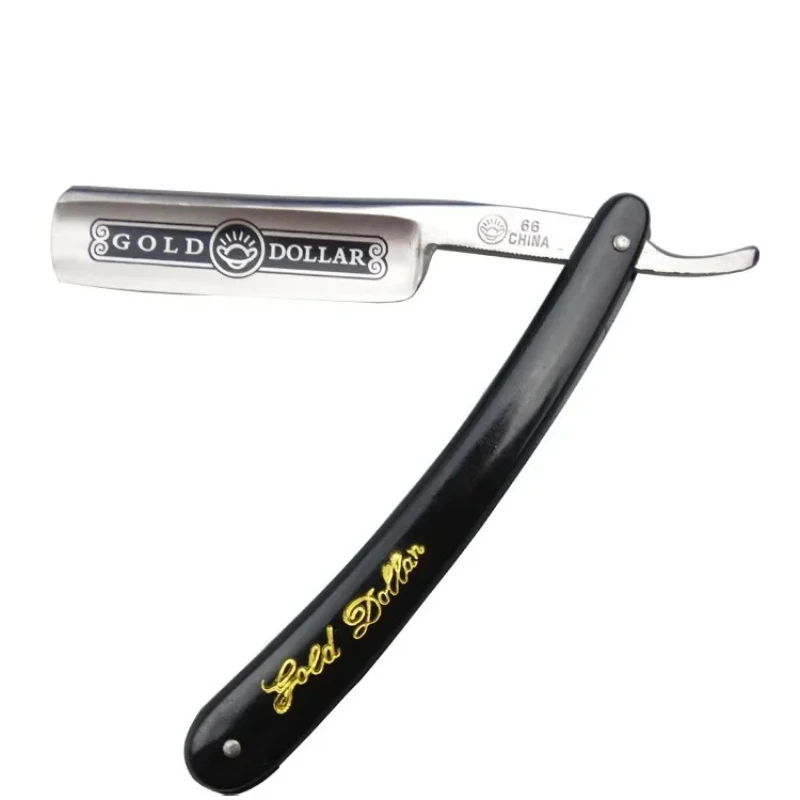 High Quality R66 Straight Razor, Sharpenable Manual Shaving Razor, Vintage Barber Shaver, Hairdressing Shaving Tool For Man