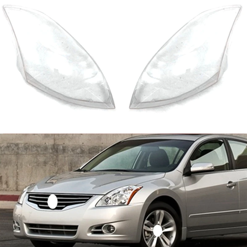 For Nissan Teana 2008-2010 Car Left Front Headlight Lens Cover Headlight Lamp Shell Car Parts