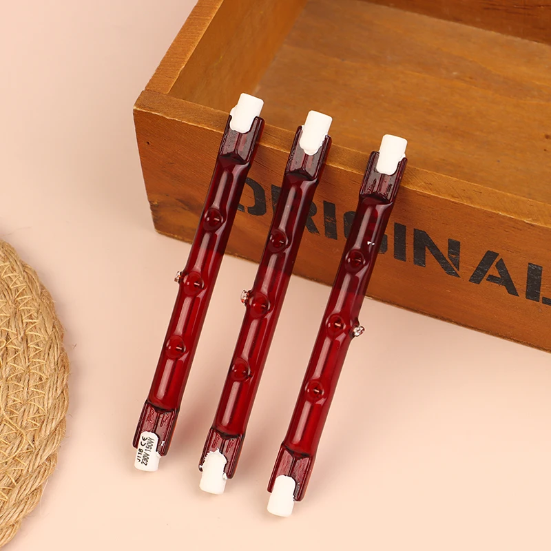 1 Stück 150/200/300 W Halogenlampe 115 mm doppelseitige lineare R7s Halogenlampe AC230V Haushaltsdekor R7s Halogenlampe