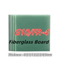 0.5mm 1mm 1.5mm 2mm 3mm 4mm 5mm FR-4 Water Green G10 Insulation Board FR-4 3240 Epoxy Resin Board Glass Fiber Board 3D Printing