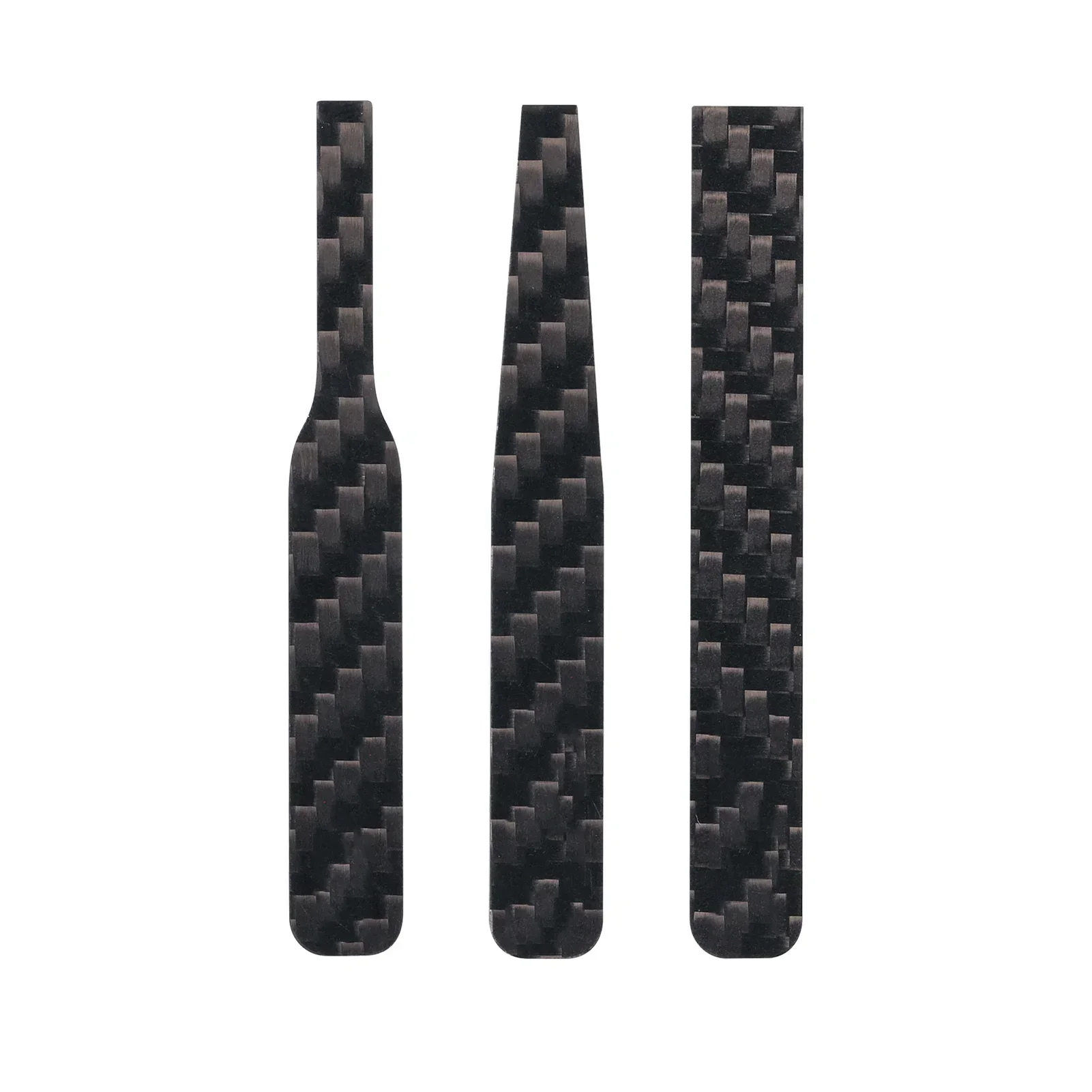 New DSPIAE CFB-S01 CFB-S02 CFB-S03 Lrregular Carbon Fiber Sanding Stick Black 3Pcs/set Abrasive Tools