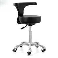 Nordic Minimalist Commercial Medical Lift Chair Adjustable Armrests Dentist Stool for Barber Office & Laboratory Use