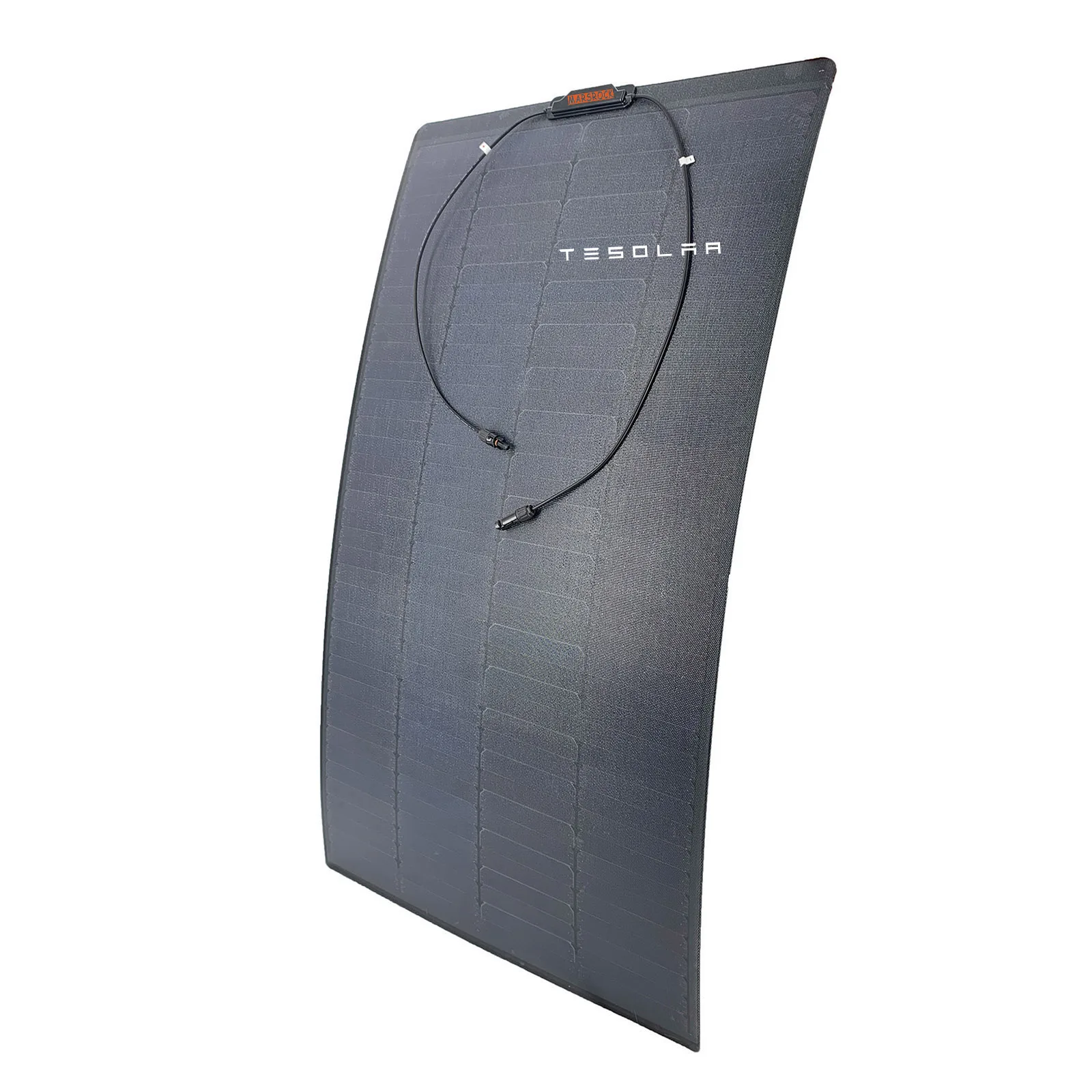 Imagem -02 - Painel Solar Semi Flexível Etfe Pet Célula Solar Monocristalina Tecnologia Shingle 12 v 24 v 36 v 48v Sistema de Carregador de Bateria 100w