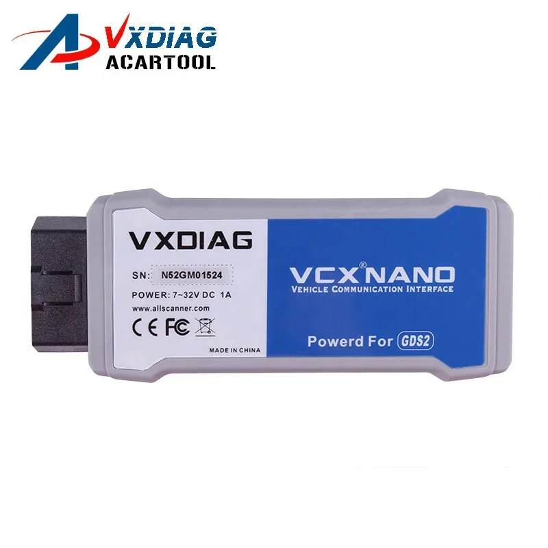 เครื่องมือโปรแกรมวินิจฉัย vxdiag สำหรับ GM พร้อมตัวอ่านรหัสใบรับรอง CE