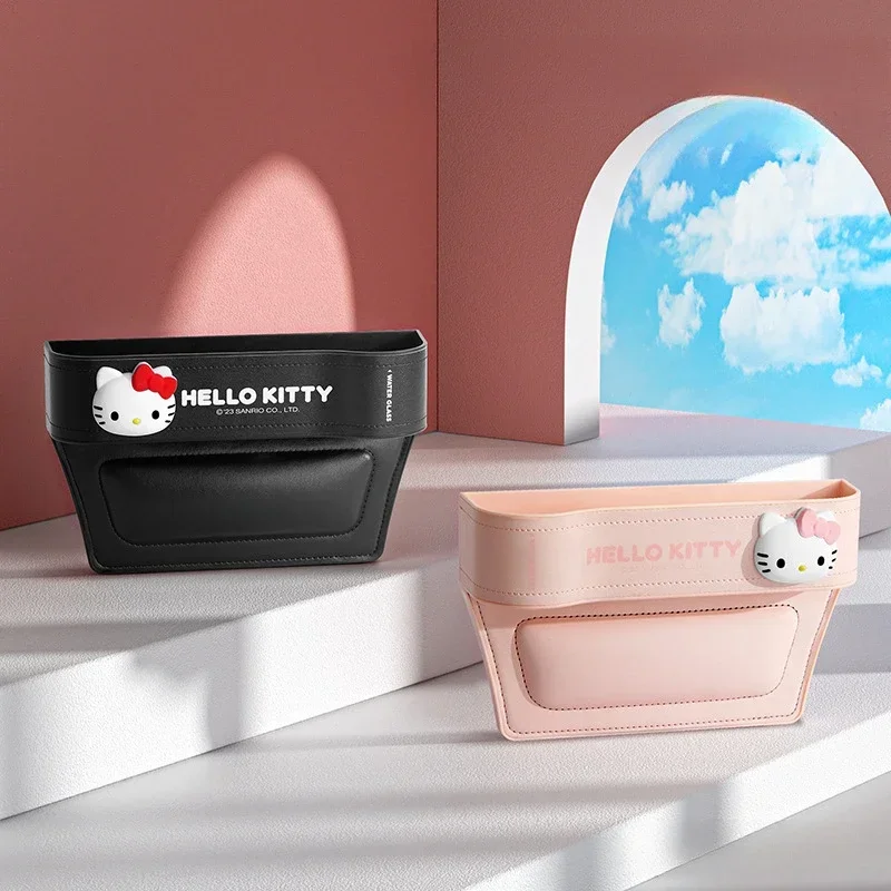

Hello Kitty Multifunctional Car Seat Clip Organizer Kawaii Sanrio Seat Gap Filler Cartoon Crevice Storage Box