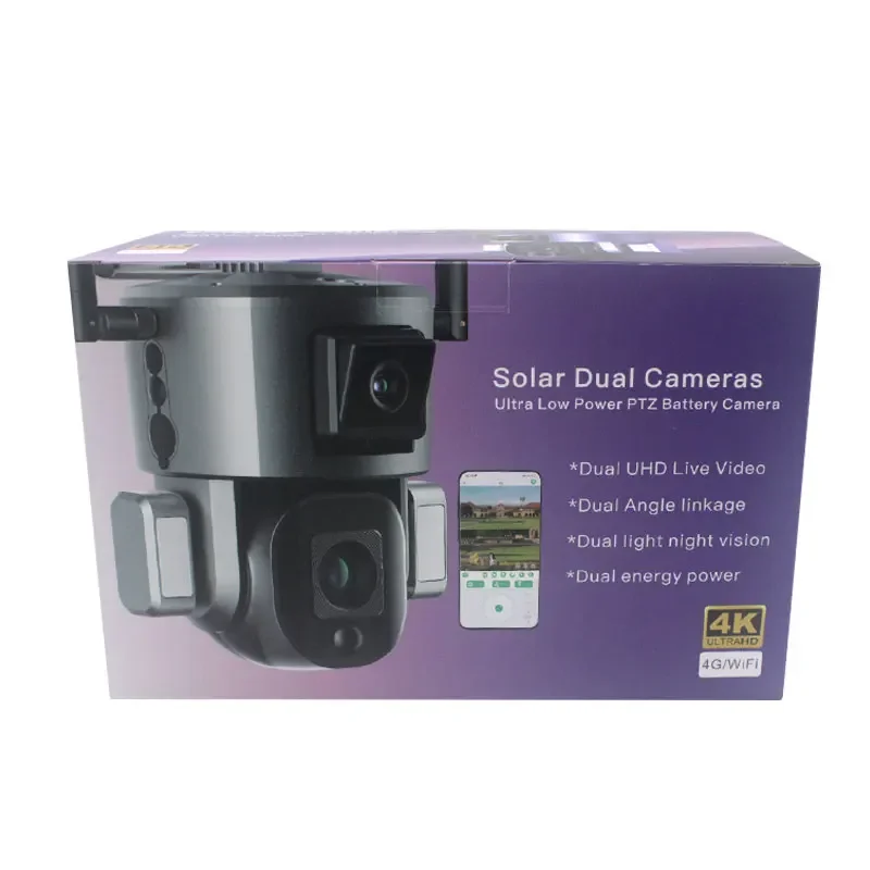 กล้องวงจรปิด CCTV กลางแจ้งแบบกันน้ำ 6MP รองรับซิม 4G จำนวน 20 ตัว พร้อมแผงโซลาร์เซลล์และ NVR สำหรับระบบรักษาความปลอดภัยภายในอาคาร รองรับ WIFI ได้ พร้อมใบรับรอง FCC