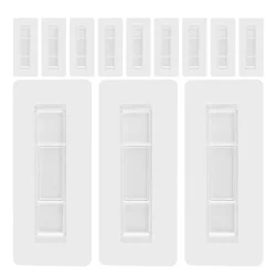 20 Pcs Self Adhesive Hooks Rack Hangers Wall Shower Clear Strong Reusable Multi Purpose Home Storage ganization Solution