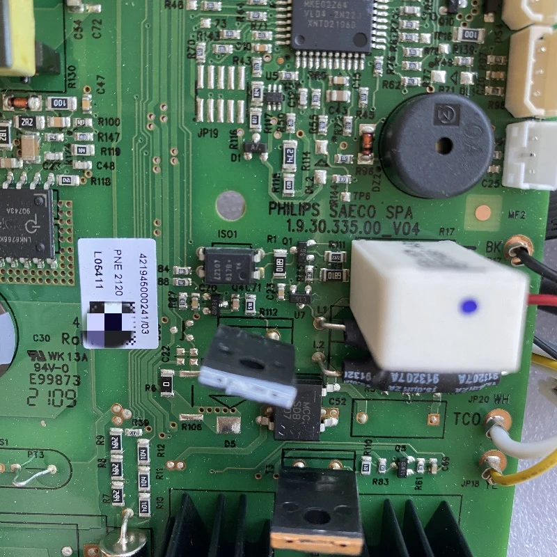 Scheda madre della macchina da caffè Scheda di alimentazione per parti di ricambio del circuito della macchina da caffè Philips Saeco SPA No.1.9.30.335.00_V04