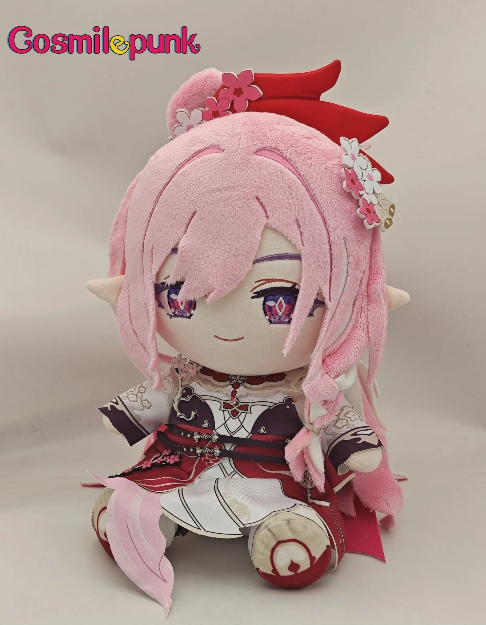 Anime Honkai Impact 3rd Elysia 30cm Plush Sitting Doll Toy Clothes Costume Game Cosplay Cute Props C Pre-order