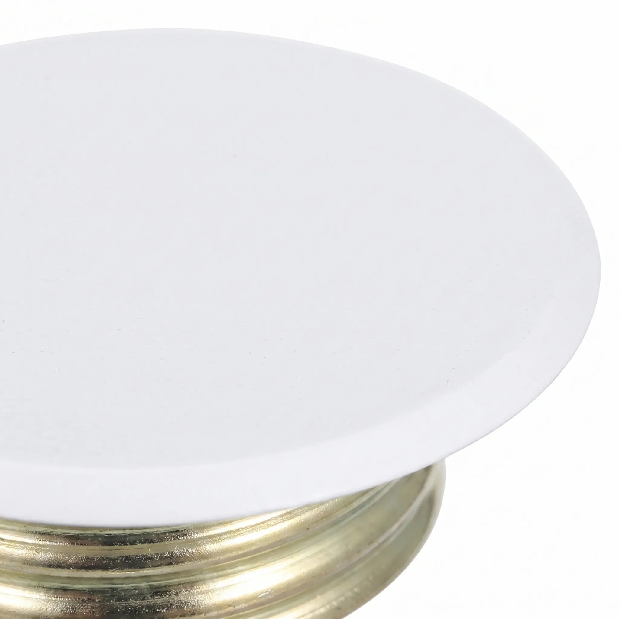8Pcs Sprinkler Cover Plate White Concealed Iron Guard Plate Ceiling Sprinkler Head Escutcheon Cover Indoor Outdoor