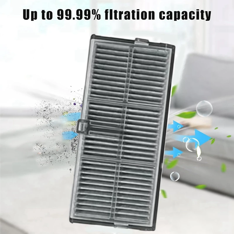 مجموعة بديلة لـ Dreame X30 Ultra/L30 Ultra /X30 Pro Ultra/X30 Pro Plus أجزاء المكنسة الكهربائية الفرش الرئيسية مرشحات أكياس الغبار