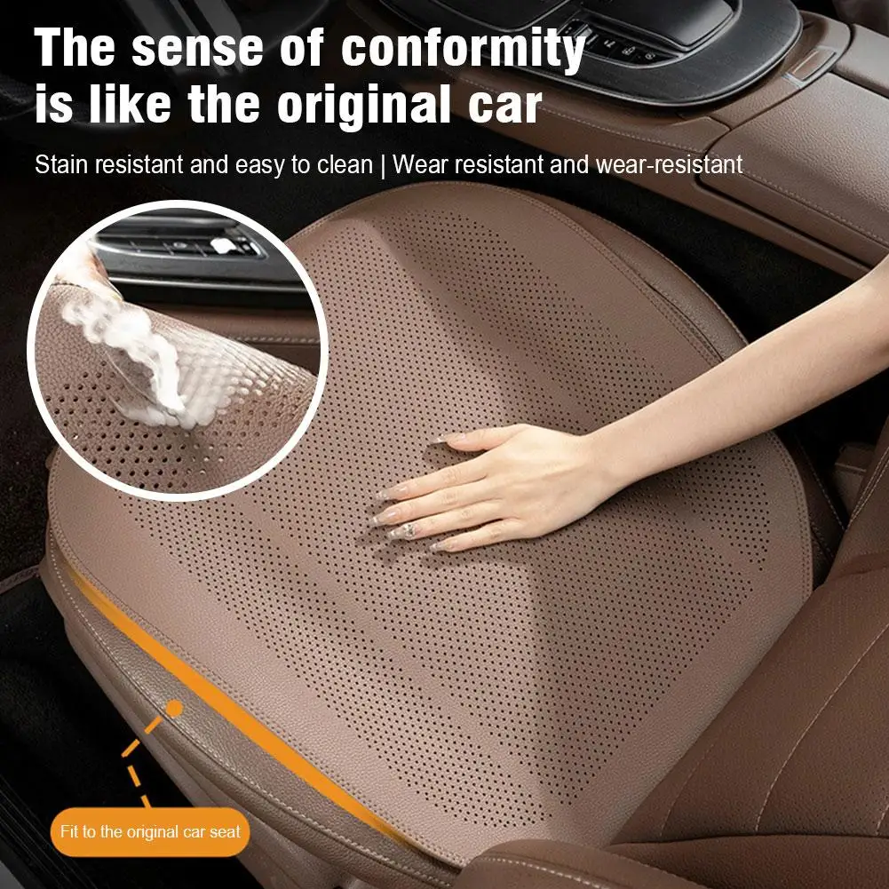 ‌Universal Car Seat Cushion Set Four-Season Ventilated Breathable Rear Seat Covers for Summe car interior accessories ﻿