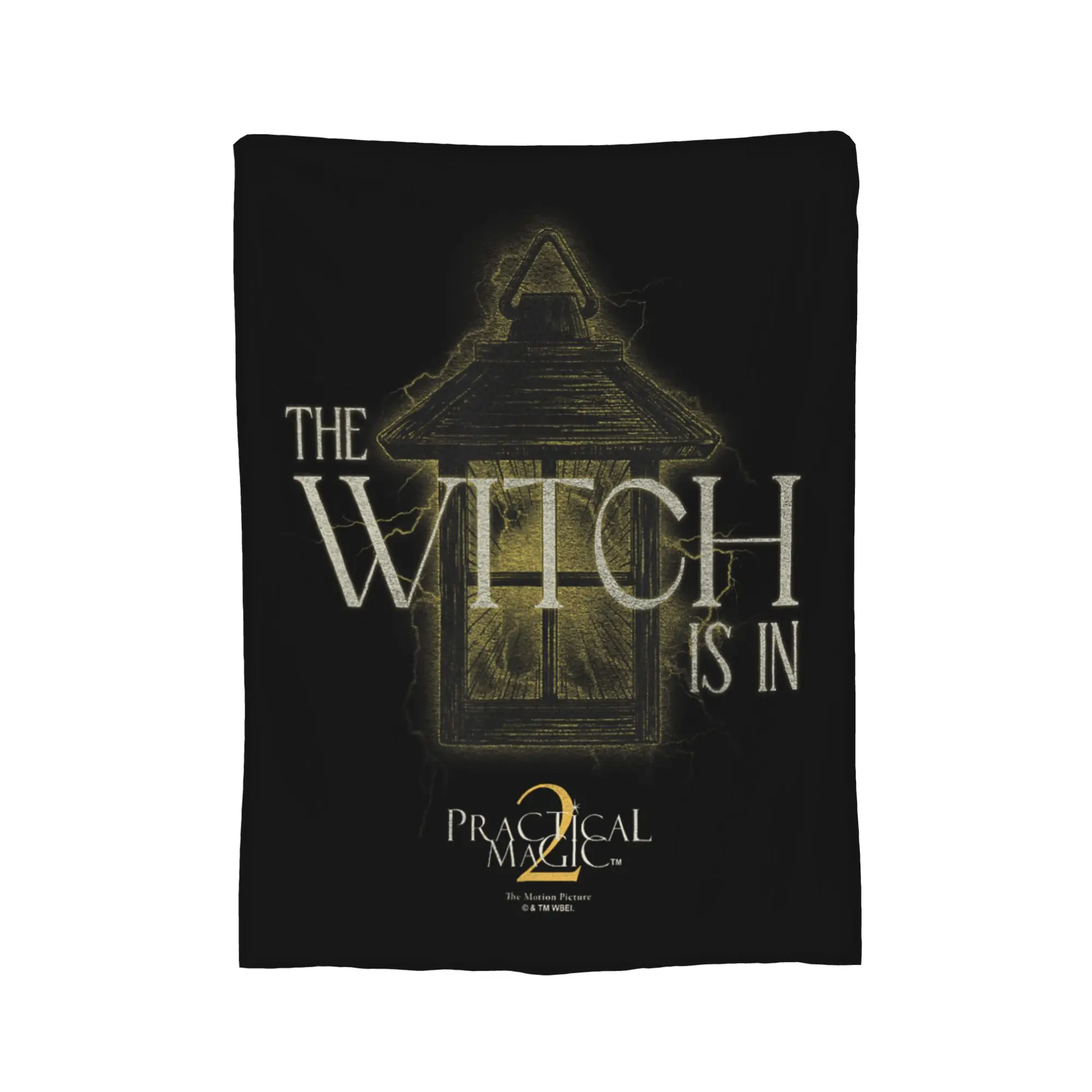 2 The Witch is in Knitted Blanket Practical Magic  Flannel Throw Blankets Bed Sofa Personalised Soft Warm Bedsprea