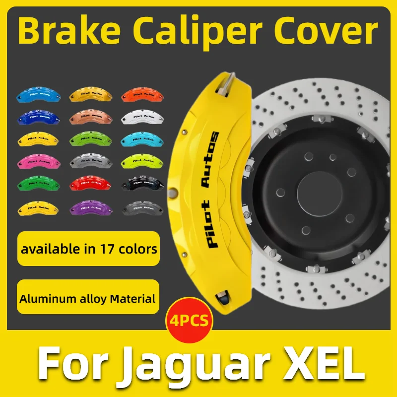 

2018-2021 Для Jaguar XEL 2.0T: Накладки на тормозные суппорты из алюминиевого сплава, передние и задние, для модификации экстерьера