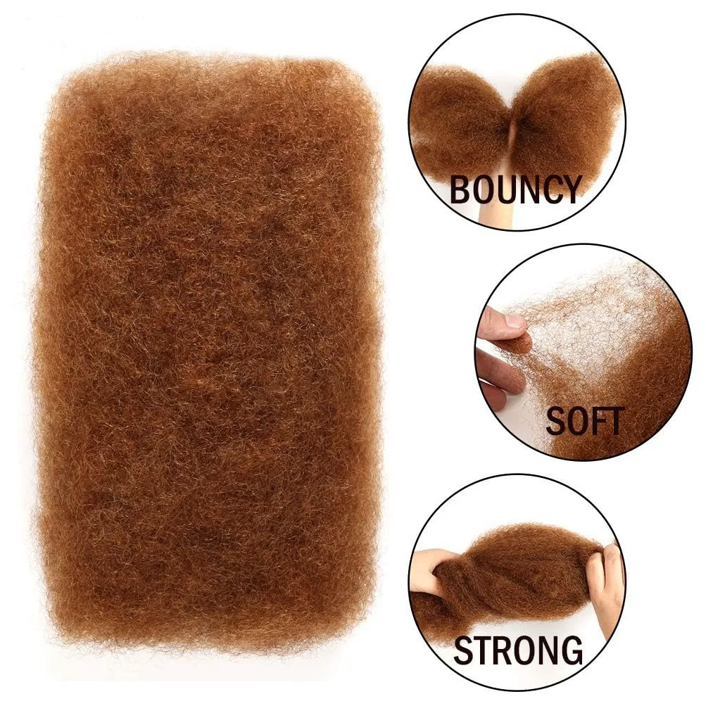 Amerikaanse voorraad Peruaans kinky krullend menselijk haar voor vlechten Bulk Remy-bundels Geen verlies Afro Kinky Mini Twist-haar 100% echt haar