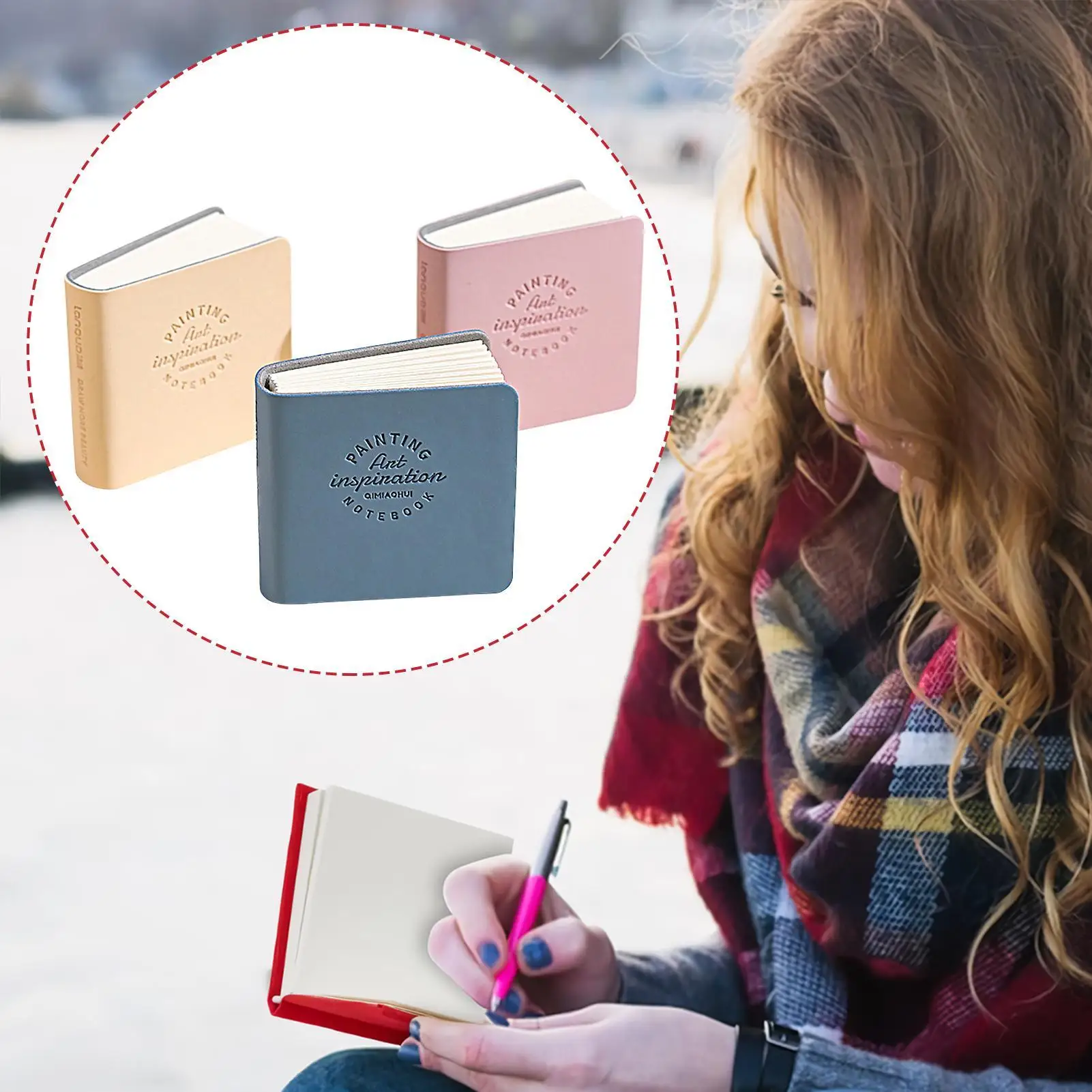 Дорожный альбом для рисования, портативная акварельная книга, 300 г/м2, 3 шт., 48 страниц, альбом для рисования для искусства, школы, путешествий, писателей, классные планировщики