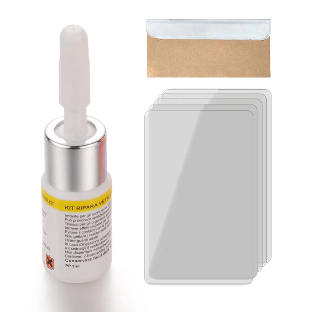 

Car Windshield Repair Kit Car Window Repair Tool Auto Glass DIY-Tools Glass Scratch Repair Fluid Auto Chips Crack Restore Kit