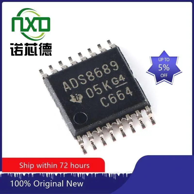 

5PCS/LOT ADS8689IPWR TSSOP-16 new and original integrated circuit IC chip component electronics professional BOM matching