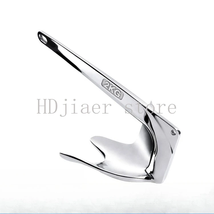 

Bruce Anchor 316 Stainless Steel Anchor, Large Grip Anchor, Yacht Hardware Accessories Bruce Fishing Boat Anchor