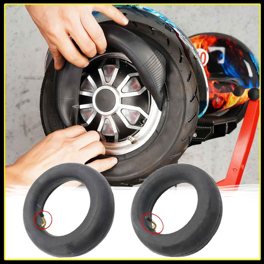 1pc Electric Scooter 10 Inch Replaceable Inner Tube 10x2.5 255x80 45 90 Degree Scooter Tire Accessories for KUGOO M4 PRO Zero