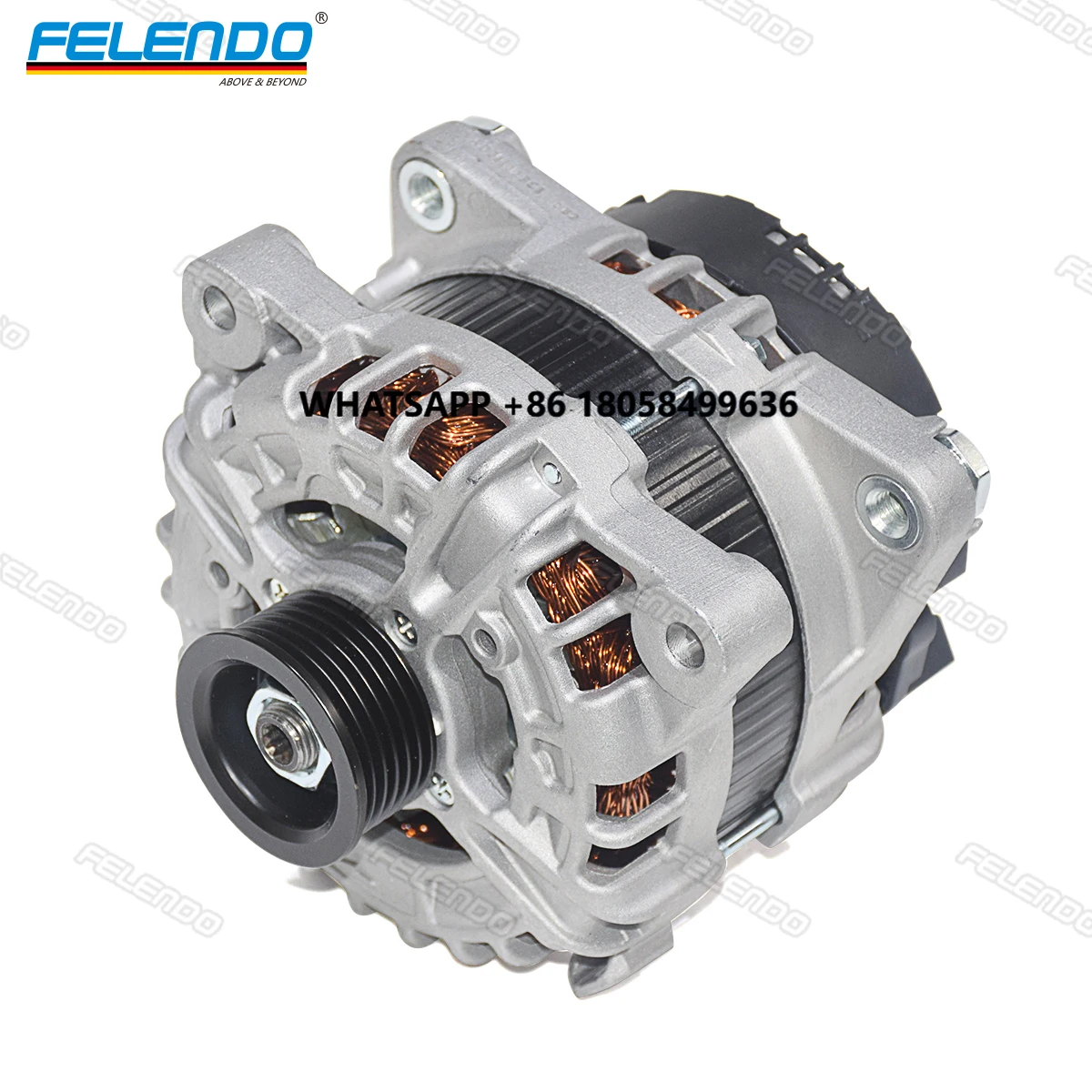 

FELENDO Auto Parts LR140623 T2H34202E Alternator for Land Rover Range Sport L494 Evoque 2012- Velar 2017-