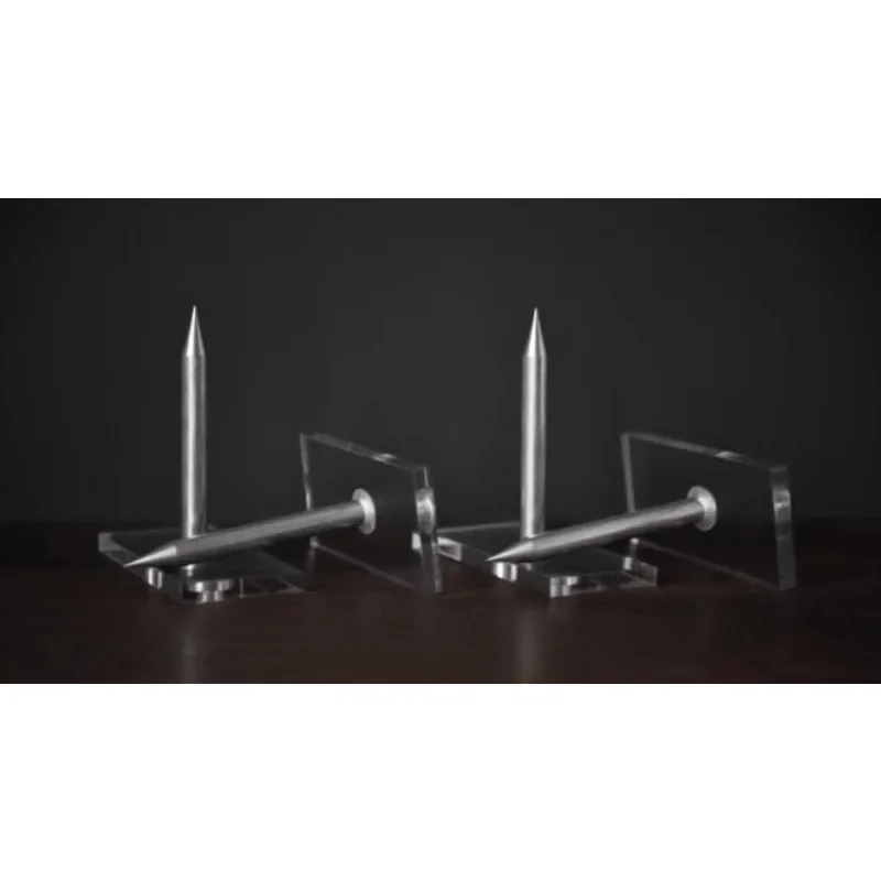 لعبة الأظافر من ديرين براون - 4 مجموعات خدعة سحرية شفافة وأوهام المسرح وحفلات ماجيا ودعائم عرض ممتعة