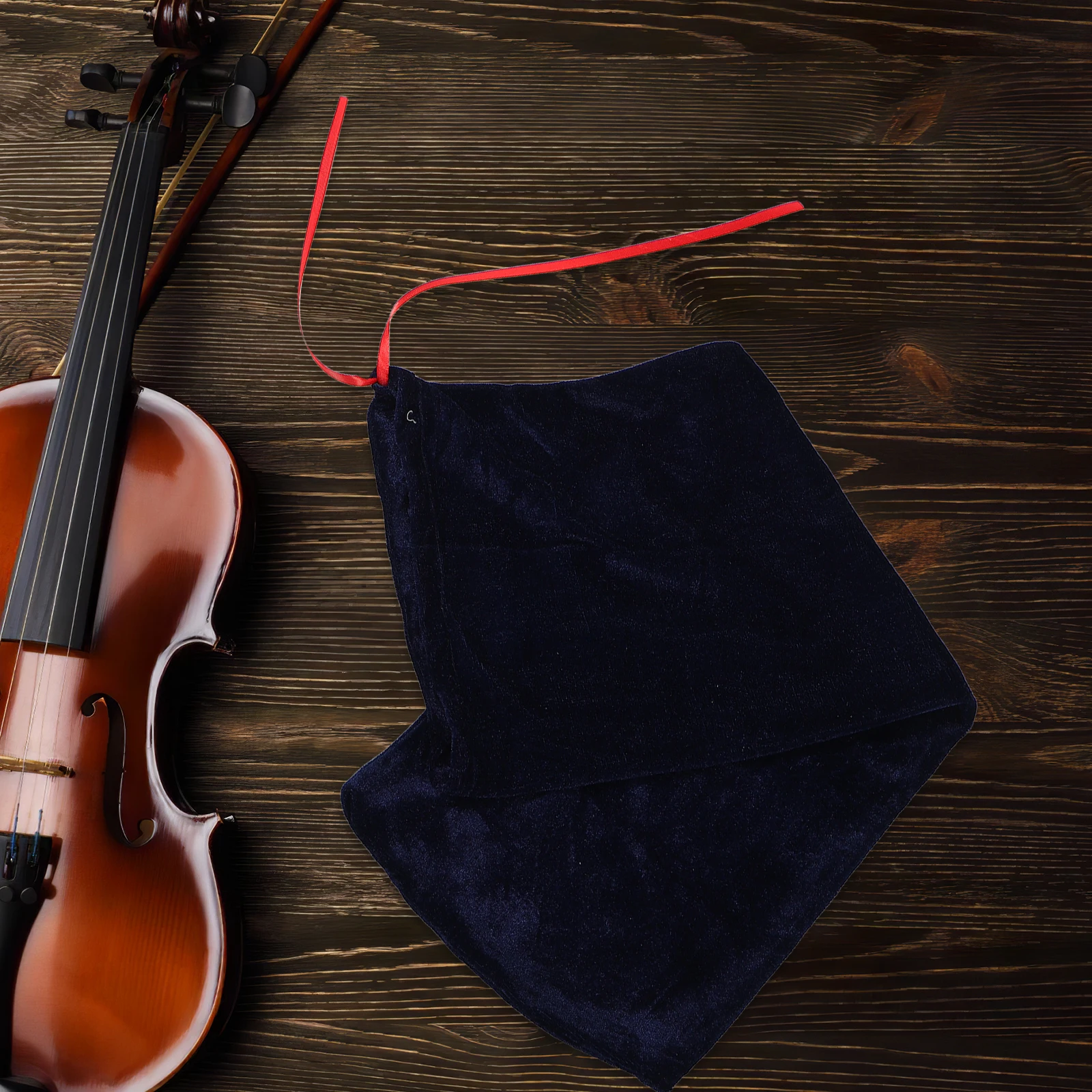 

Violin Dust Bag Protection Accessories Kits Flannel Instrument Blanket Protector