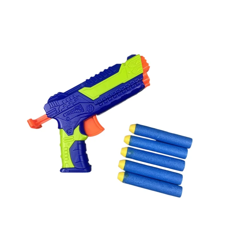 

Loose Soft Bullet Gun Toy, Manual Firing Action Figures, Children's Shooting Toy, Collectible Birthday Gift