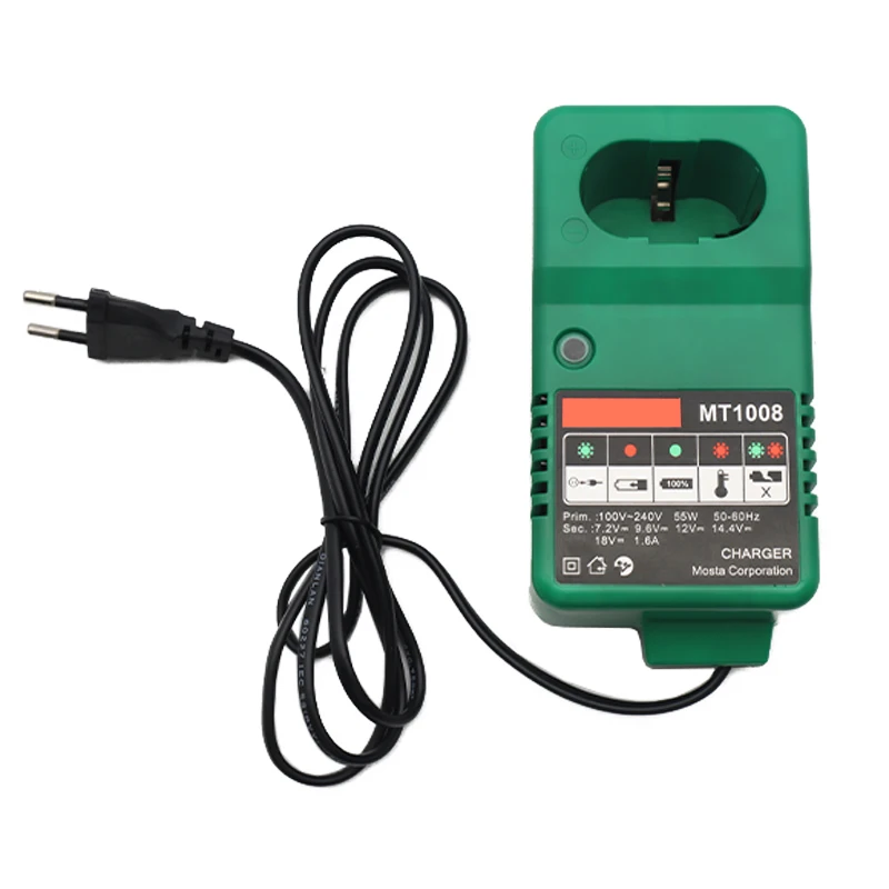 

dawupine MT1008 Electrical Drill Ni-MH Ni-CD Battery Charger Replacement For Hitachi UC18YG 7.2V 9.6V 12V 14.4V 18V