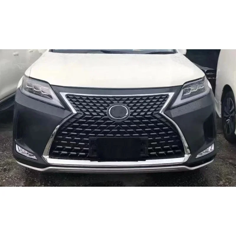 ترقية عالية الجودة إلى مجموعات هيكل المصد الأمامي RX طراز 2021 مع قابس المصابيح الأمامية وRX 2016-2019