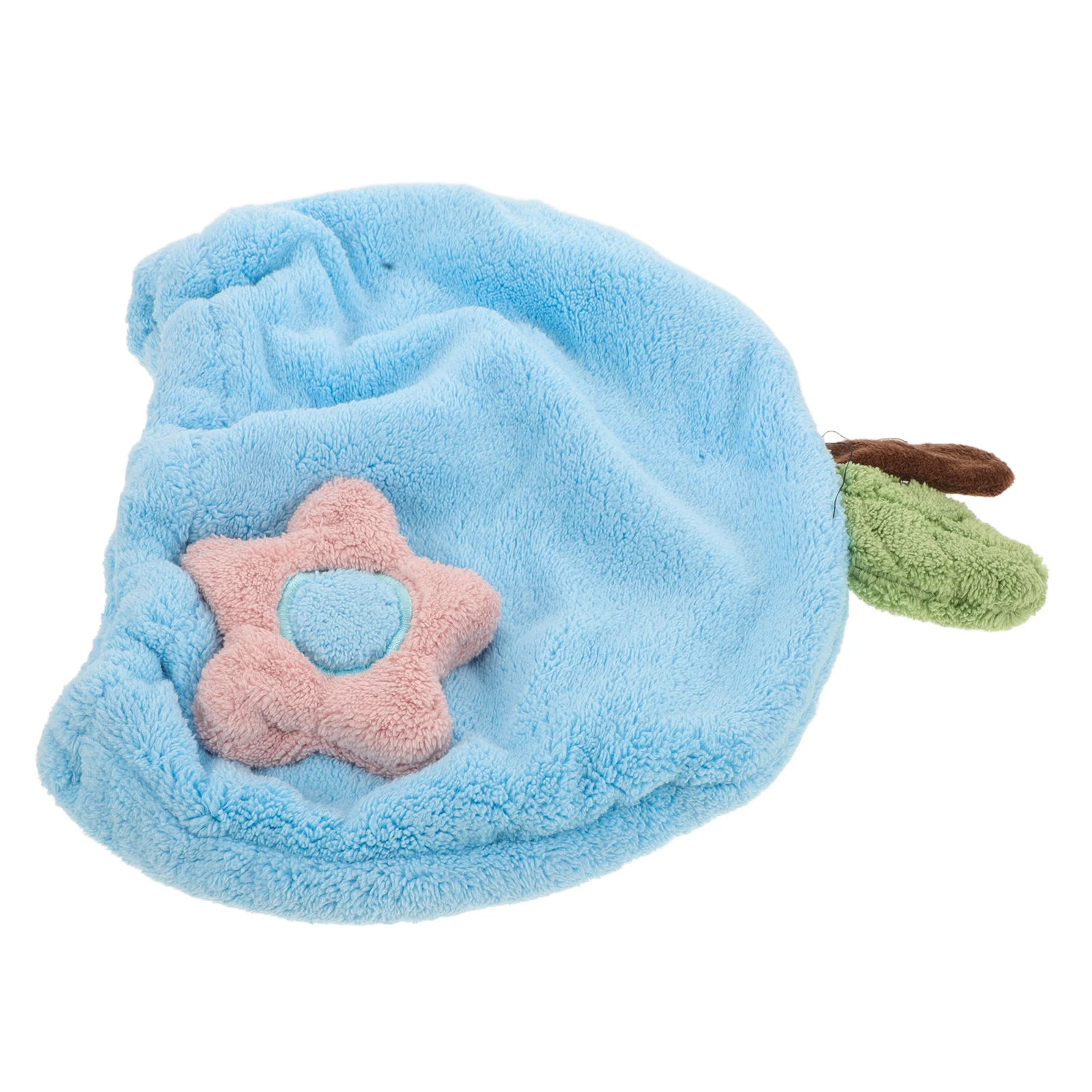 

Children Shampoo Cap Cartoon Hair Drying Towel Shower Bath Head Wrap Coral Fleece Thick Warm Kids Baby Hair Washing for women