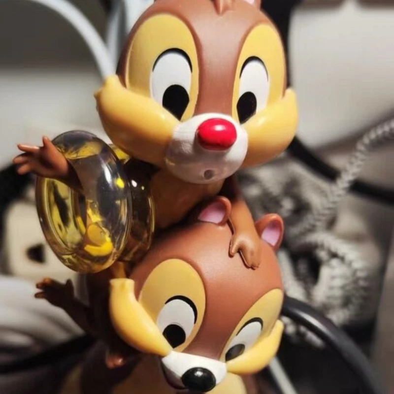 Disney Chip 'n' Dale Action Figur Türstopper Multifunktionale Styling Statue Lagerung Regal Desktop Modell Dekoration Überraschung Geschenk