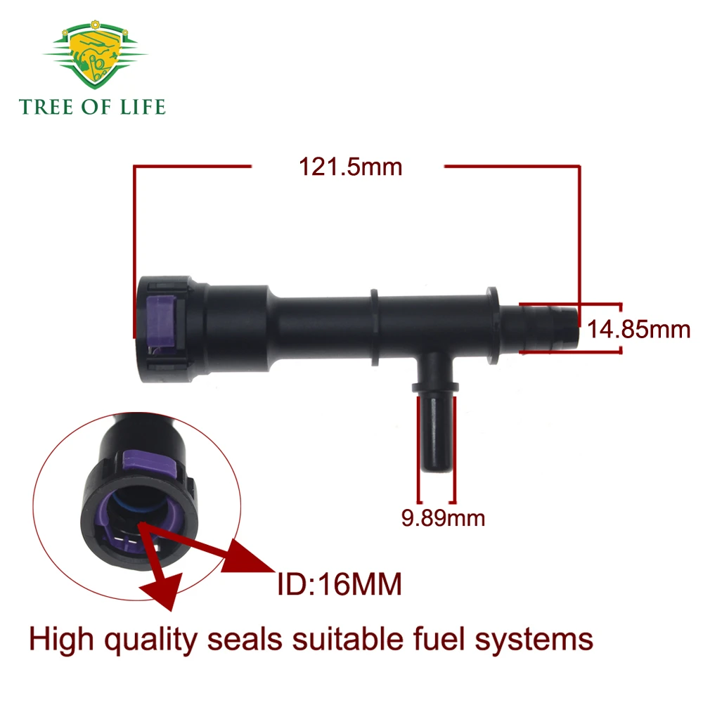 1/2/5/10x Fuel Connector Fuel Line Connector Fuel Injector Pipe Connect For Volvo FH FM 4 2013-2022 Euro 6 21810667 21623271