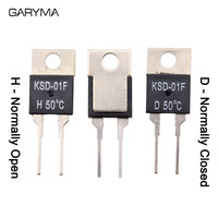KSD-01F JUC-31F 40 45 50 55 60 65 70 75 80 85 90 95 100 105 110 115 120 125 130 C Degrees NO NC Temperature Sensor Thermostat