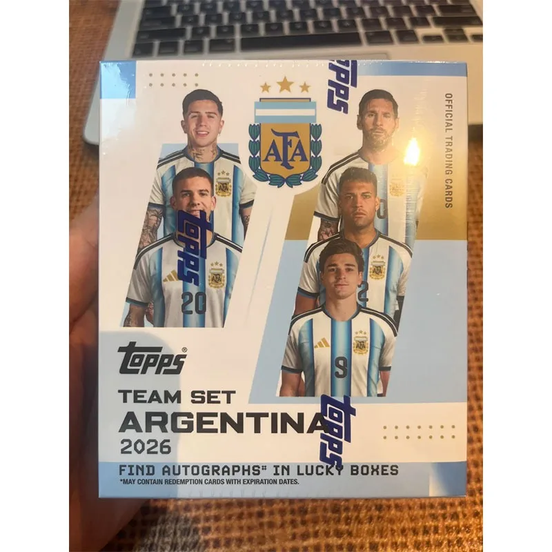 2026 Topps Official Argentina World Cup Team Set Card Messi