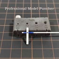 Model Making Tools Plastic Round Rod Side Center Hole Punch Accurate Drilling DIY hobby Making Accessories Diorama Kit Modeling